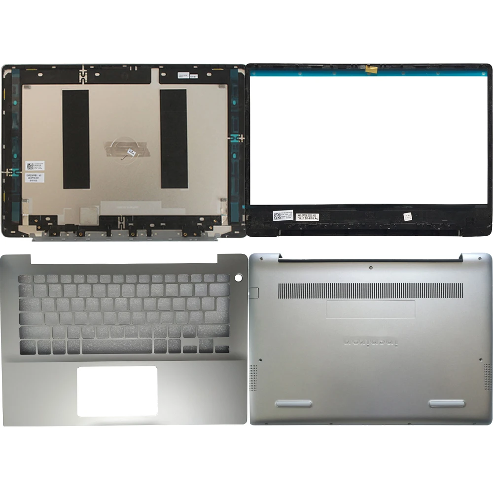 New Case For Dell Inspiron 14 5000 5480 5485 5488 LCD Back Cover 010KGB/Bezel 0NJY9H/Palmrest Upper 0DNF8W/Bottom Base 0R4XHN