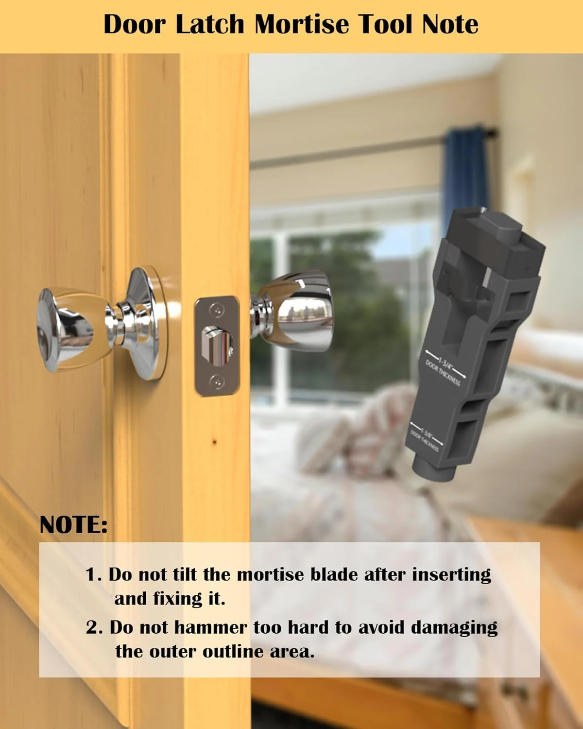 Alat Mortise Kunci Pintu, Kit - Home Security Tapo ulasan dan harga