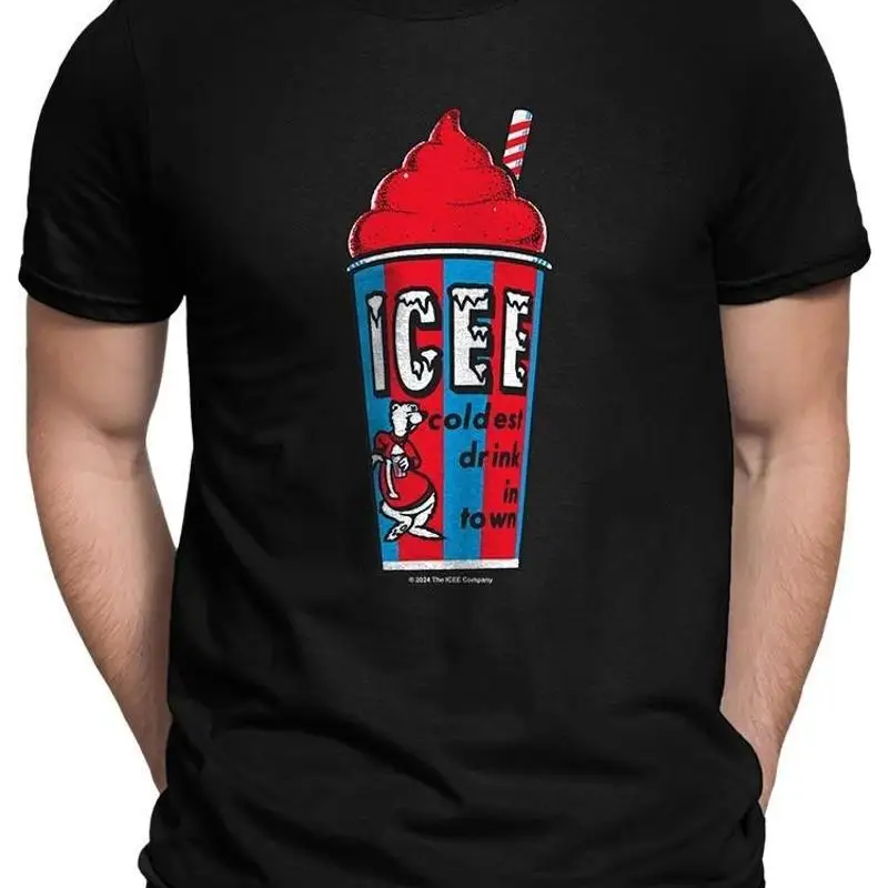 

Officially Licensed ICEE Classic Cup Retro 'Coldest Drink In Town' Men's T shirt