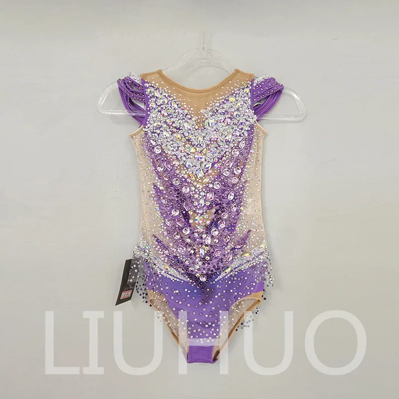 

LIUHUO Rhythmic Gymnastics Leotard Competitive Cheerleading Performance For Children