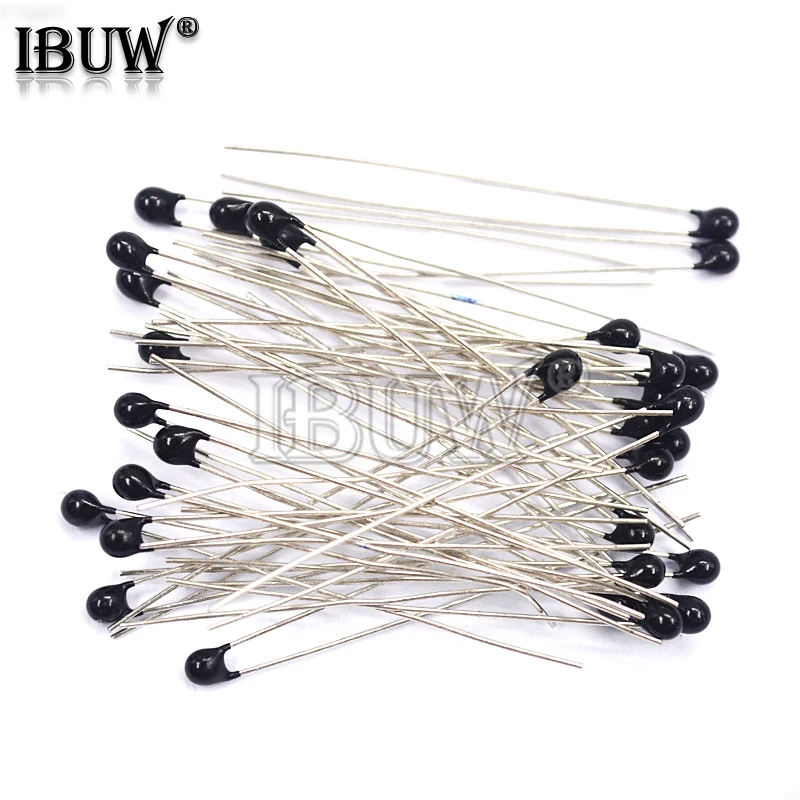 20PCS MF52AT B 3950 NTC Thermistor Thermal Resistor 5% 1K 2K 3K 4.7K 5K 10K 20K 47K 50K 100K MF52