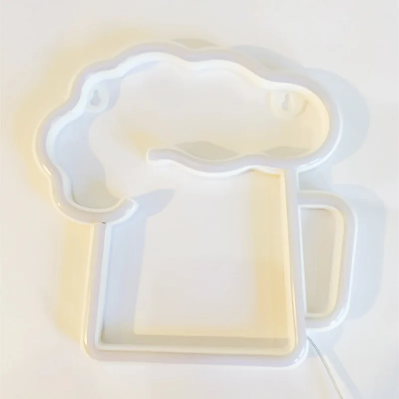 LED Neon Sign Beer Restaurant Shop Open Decorations Holiday Party Wedding Night Light Battery +USB Room Decorative Light