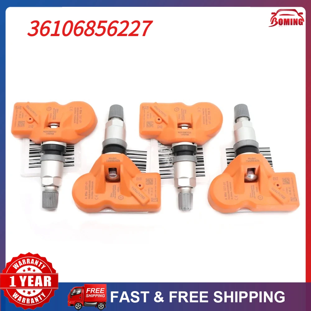 

Датчик давления в шинах 6856227, 4 шт., 36106856227 для Alpina 6 7 BMW E80 E90 F07 F12 F01 E84 F25 E70 E71 Mini R55 R58 R59