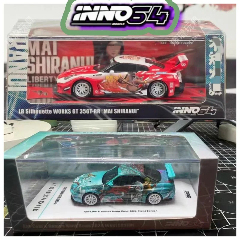 in-stock-inno-1-64-lbwk-itasha-painted-alloy-die-cast-miniature-car-model-adult-ornaments-boy-toy-children's-birthday-gift