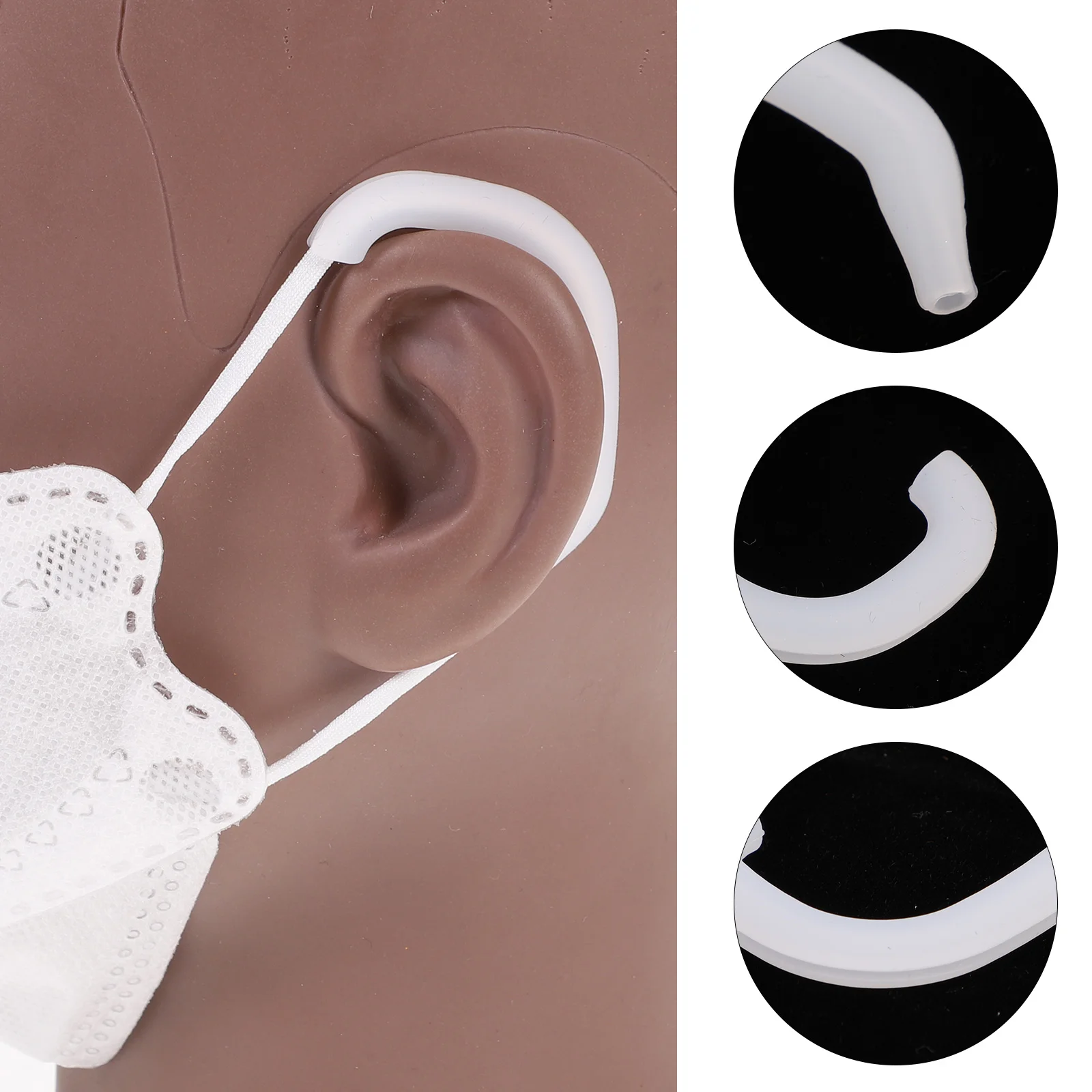 6 Pairs Orthotics Auricle Corrector Baby Newborn Toddler Headphones Ear Protection Silica Gel Pads