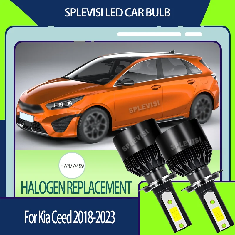 

3-year warranty LED High Low Beam Efficient Heat Dissipation 60,000-Hour Lifespan For Kia Ceed 2018 2019 2020 2021 2022 2023