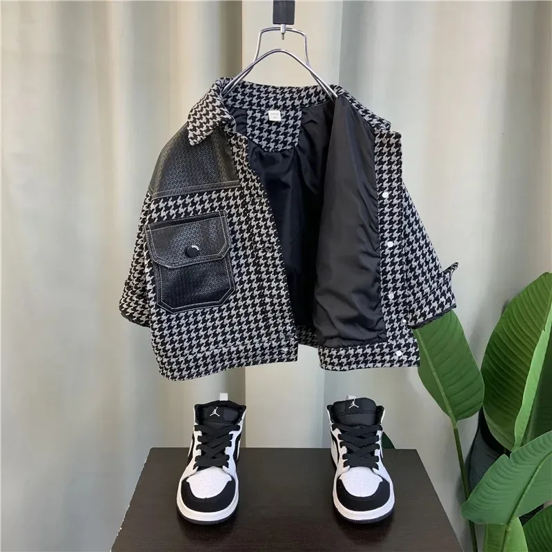 

Boys Coat Spring and Autumn Children's Jacket 2025 New Style Baby Boys' Fashionable Casual Jacket Top