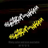 Funny Joker Hahaha Car Products Cover Scratches Cute, Sticker Custom Stickers on Motorcycle PVC Decals Accessories Stylish,