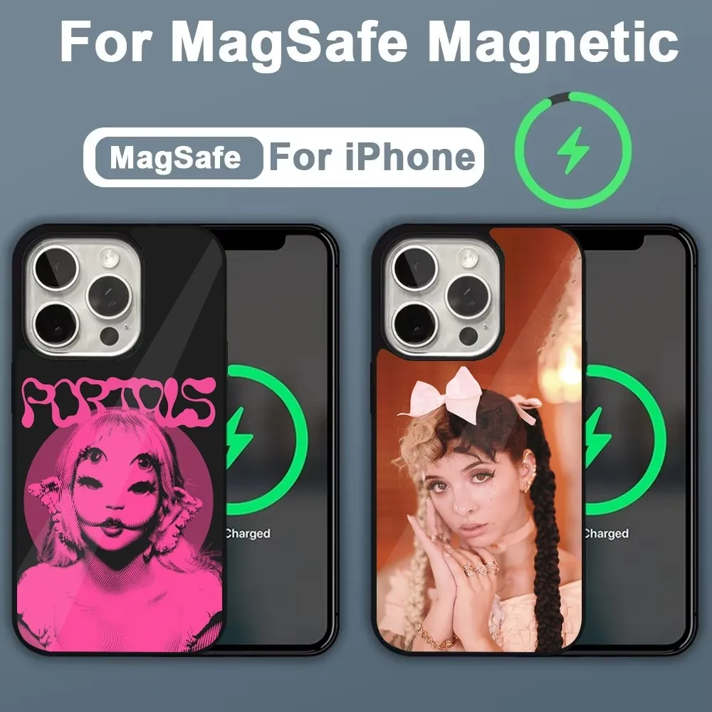 Singer M-Melanie Portals Martinez Phone Case For iPhone 16,15,14,13,12,11,Plus,Pro,Max,Mini Magsafe Magnetic Wireless Charging