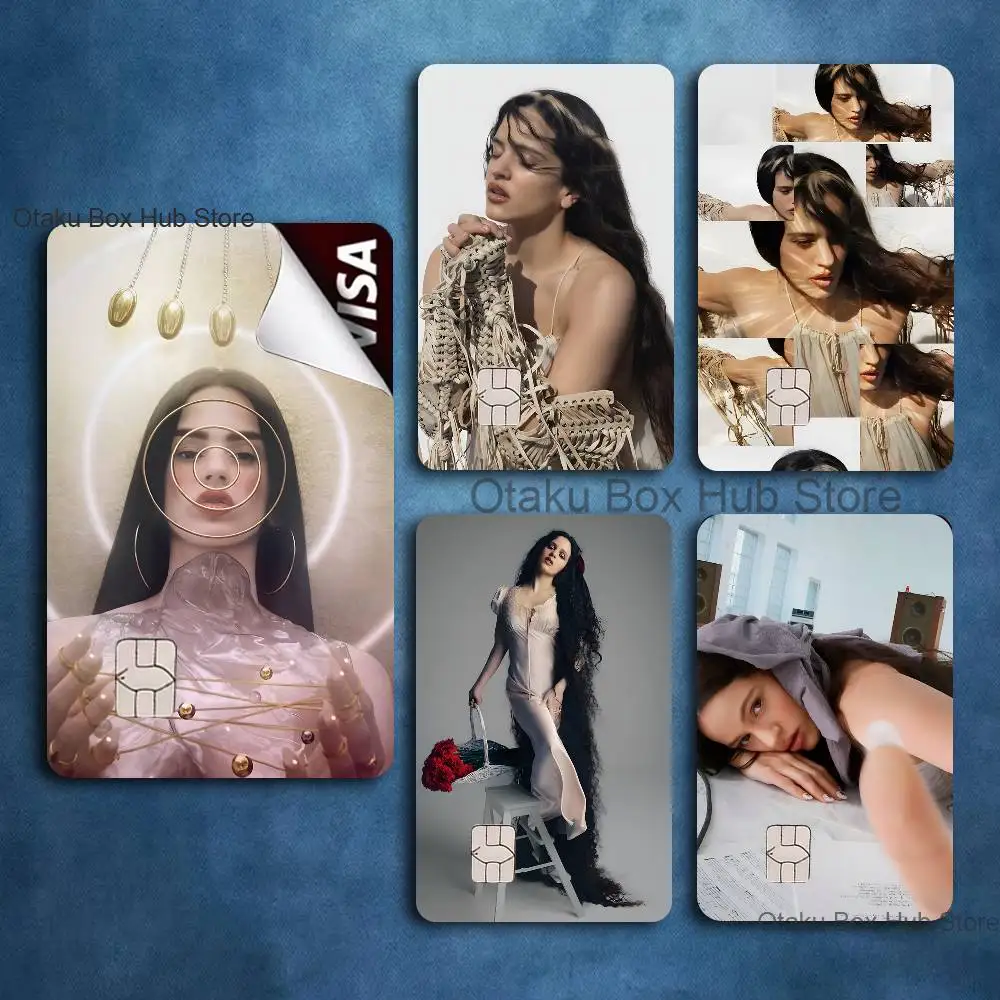 

R-ROSALIA Lux Credit Card Skin Party Stickers for Visa Bank Card Bus Metro Access Card Pvc Waterproof Decal Gift