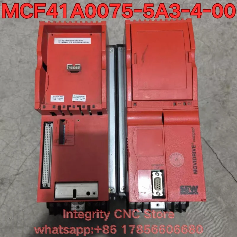 Second-hand MCF41A0075-5A3-4-00 inverter function test is normal