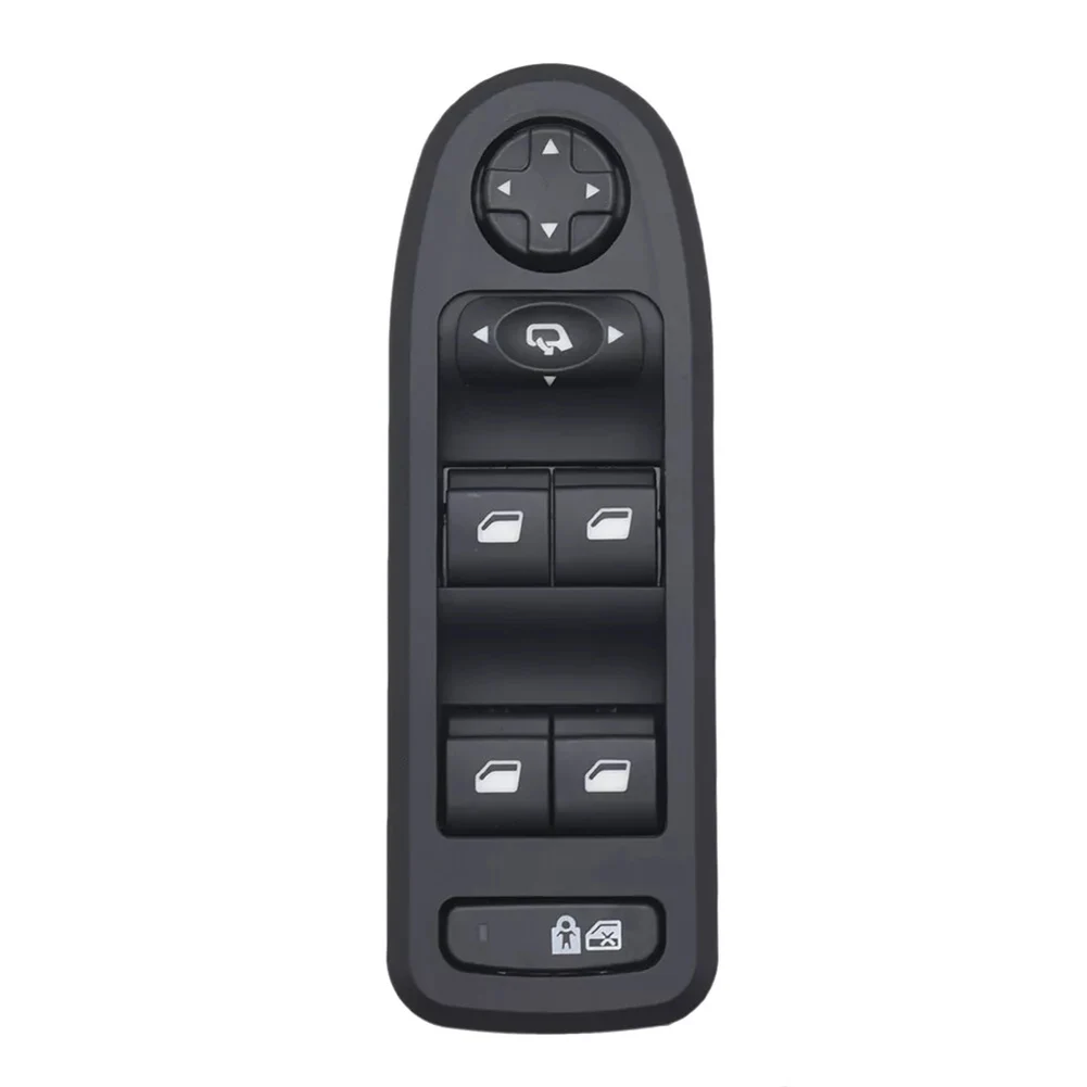 

For 508 Front Left Switch Mirror Control Button Car Replacement Black Front Left Power Control Switch Anti-Corrosion