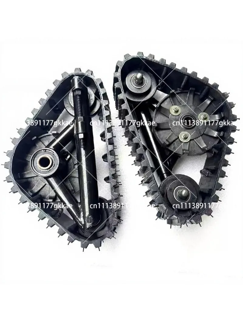 ATV UTV Snow Tracks Kit 2 Pcs Rear Tire Conversion System for Off Road Vehicles
