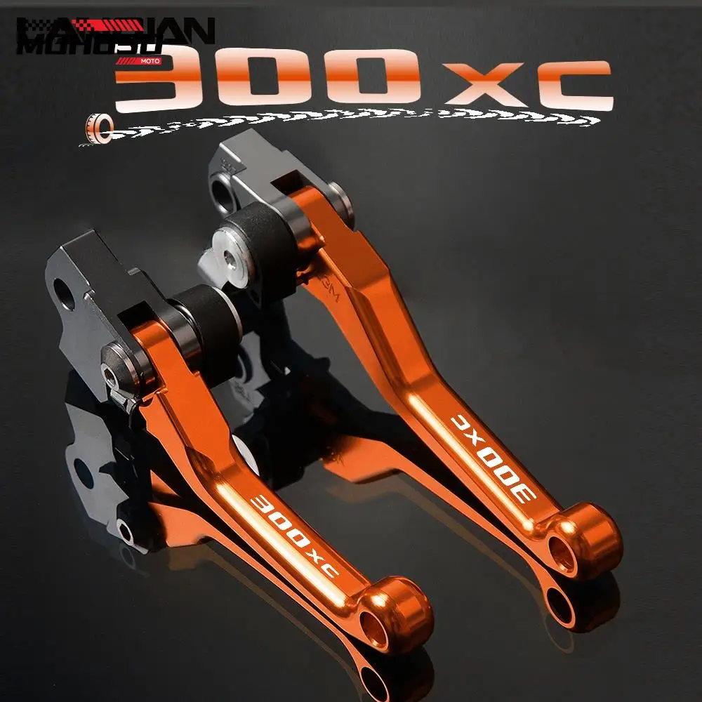 

300XC Brake Clutch Lever Dirt Pit Bike Brake Clutch Levers Grips For 300 XC XCW 300XC 300XCW 2006-2018 2014 2015 2016 2017 Parts