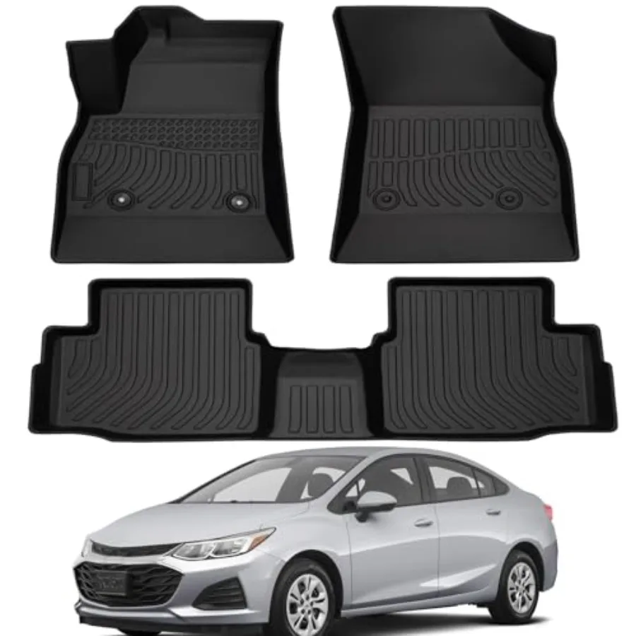 

Всепогодные коврики из TPE-резины на заказ для Chevrolet Cruze 2016-2019 (не подходят для Cruze Limited 2016), легко снимать и чистить, противоскользящие