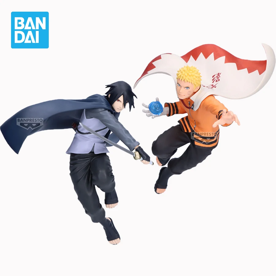 

Оригинальные аниме-фигурки Bandai Banpresto Boruto, вибрационные звезды Учиха Саске Узумаки Наруто, фигурки из ПВХ, модель игрушки