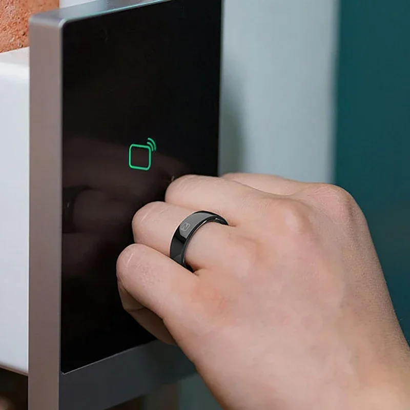 Para Xiaomi anillos inteligentes ritmo cardíaco en tiempo Real oxígeno en sangre monitoreo del sueño deportes NFC Control de acceso inteligente IP68 5ATM Smartring