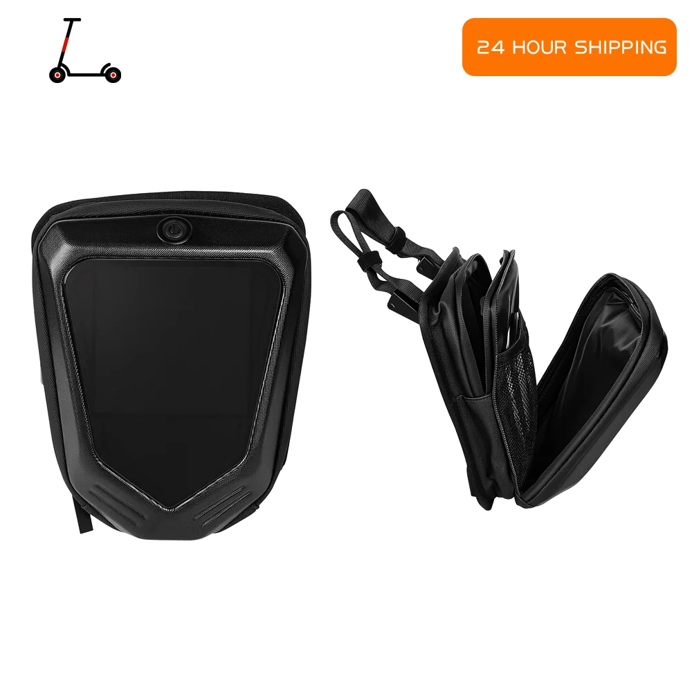 For Kukirin G2 G2PRO G3 Storage Bag Handlebar LED Smart Display Chest Bag Scooter for Ninebot Max G30 G2 G65 E2 E3 F2 F3 ZT3