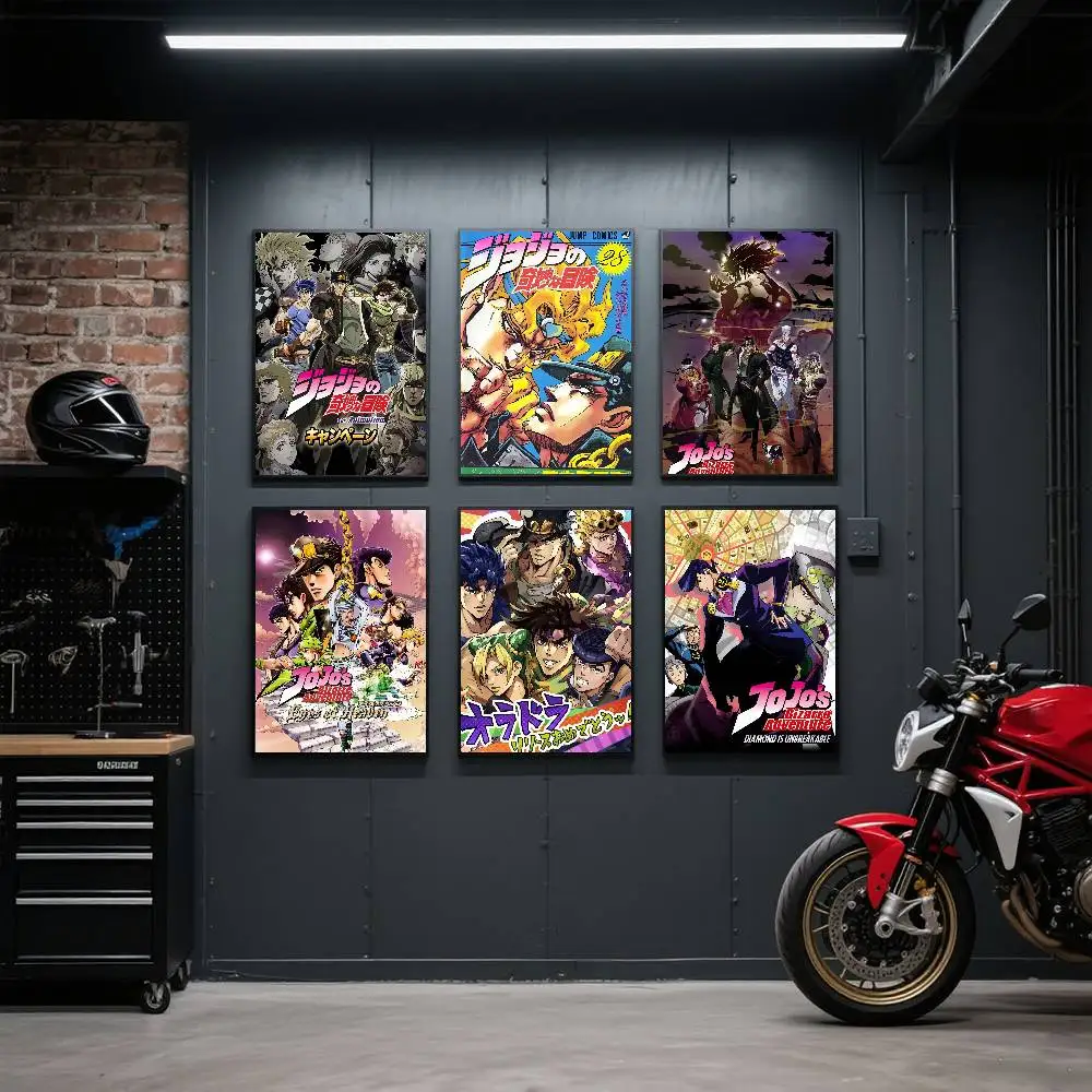 JoJo Bizarre Adventure Anime Poster Art Print Anime Style Home Decor Ideal Gift Perfect Room Decor