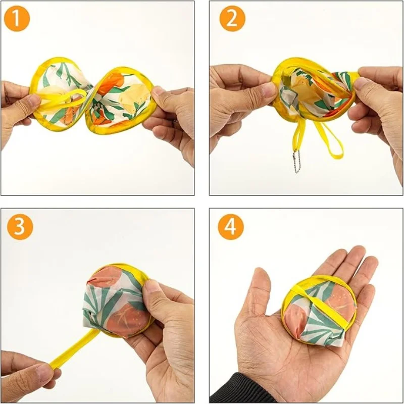 1/2/3/4pcs Summer Round Foldable Hand Fan with Random Pattern Ideal for Travel Festivals Parties Outdoor Sports Perfect Gift