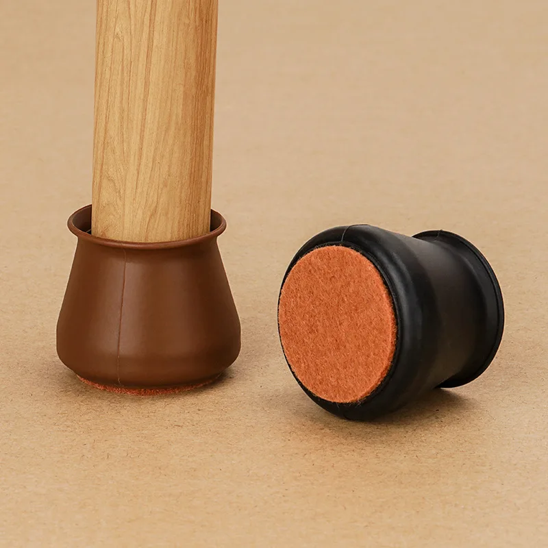 16pcs Chair Leg Caps Silicone Feet Protector Pads Furniture Table Covers Socks Plugs Cover Furniture Leveling Feet Home Decor