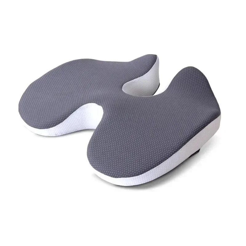 Non Slip Orthopedic Memory Foam Seat Cushion, Reduce Tailbone Sciatica Discomfort for Chair & Car