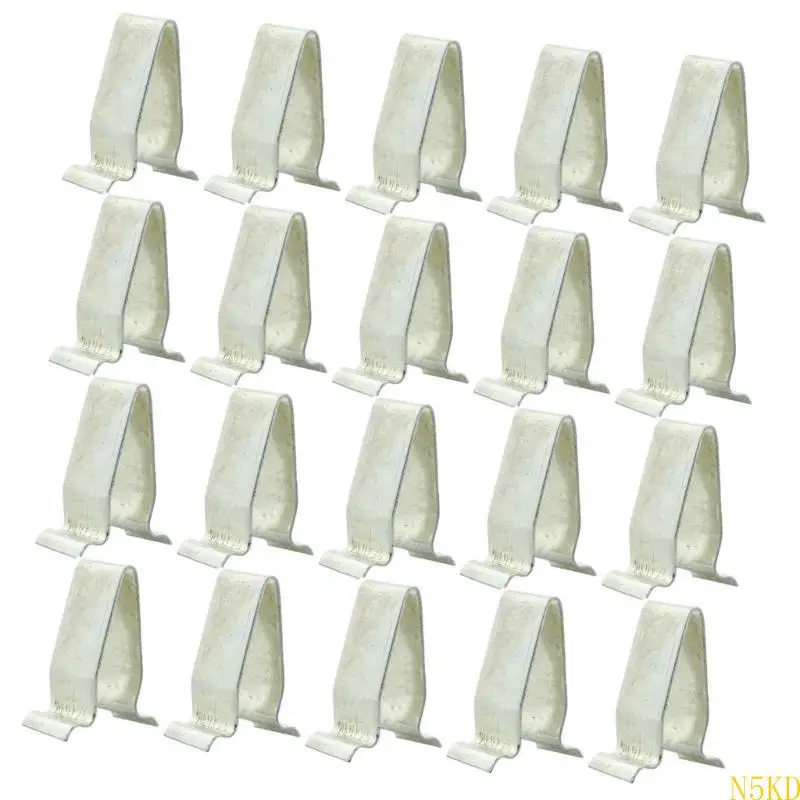 

N5KD 20pcs Metal Fastener Clips Easy Установка Автоматические аксессуары автомобиль внутренняя отделка отделки панели панели