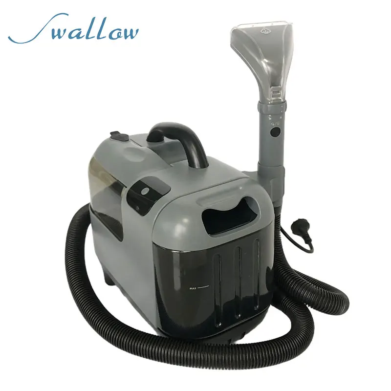 2024 업데이트된 산업용 상업용 휴대용 진공 전기 스팀 청소기 소파/바닥/카펫/커튼/매트리스 자동차용