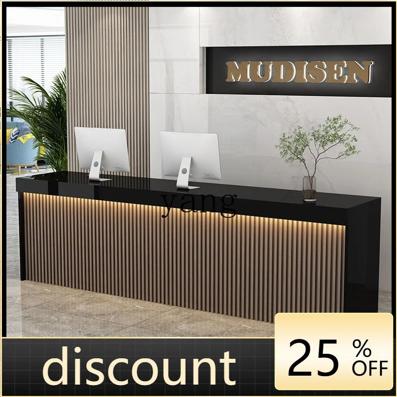 

LH Reception Beauty Salon Light Luxury Premium Bar Table Cashier