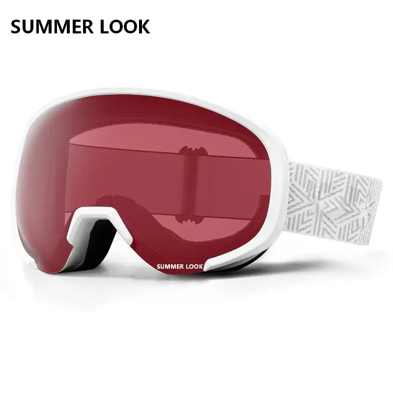 Double Layer Anti Fog Ski Goggles Anti UV Windproof Sandproof Impact Resistant Snow Goggles for Skiing And Snowboarding