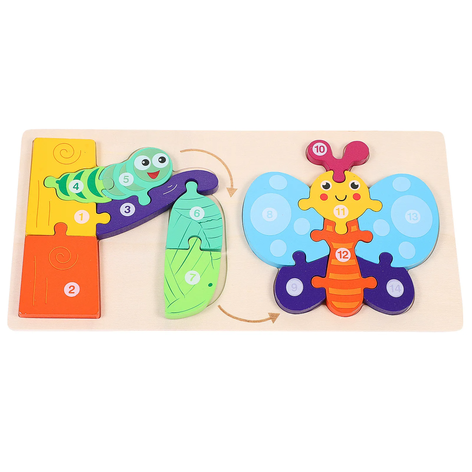 

Набор деревянных пазлов «Развитие животных» для детей: обучающая игра для раннего развития, когнитивная развивающая игра-головоломка для детского сада