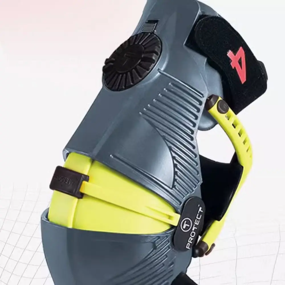 Mechanical Leg Protection Motorcycle Protective Kneepad Safety Reliable Motorcycle Kneepad Protective Knee Pads
