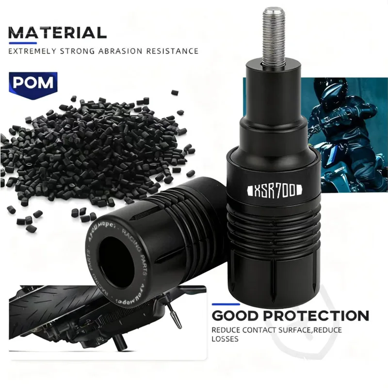 For Yamaha XSR 700 XSR700 2015-2025 Motorcycle Frame Sliders Crash Pad Falling Protector Guard Engine Protection Sliders Cover