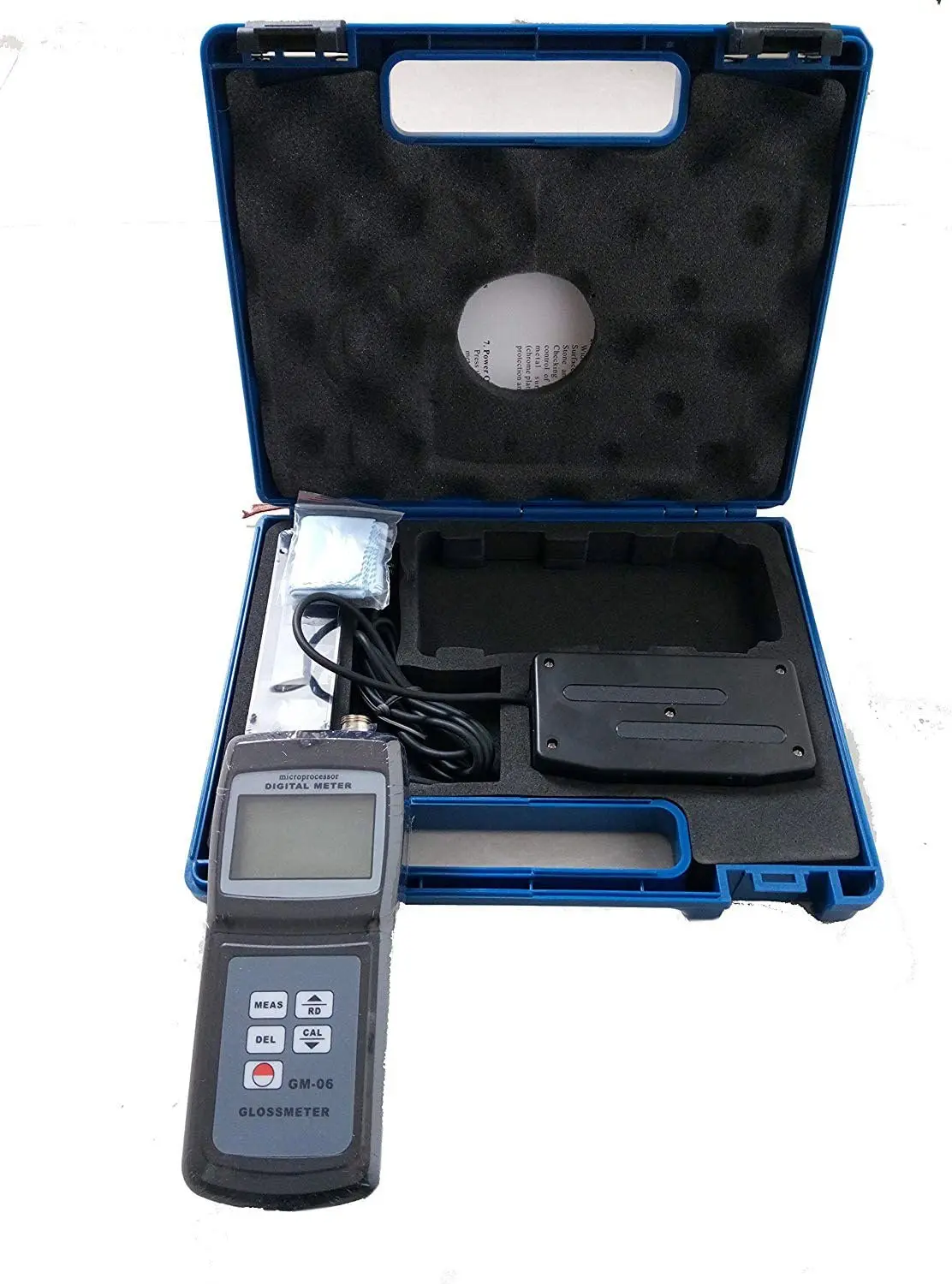 60 Degrees Glossmeter Gloss Meter Tester Gauge Portable Surface Cleaning Gloss Meter With 0.1to 200 Gloss Units Range