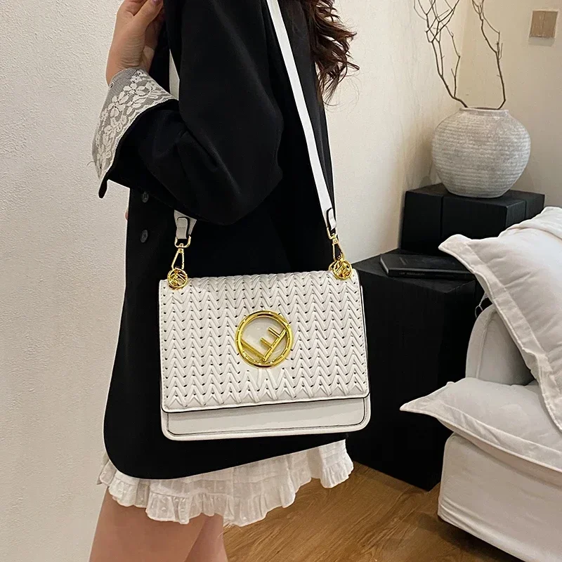 

Elegant Daily Essential Women Handbag Luxury Leather Tote High End Crossbody Bag Vintage Shoulder Bag