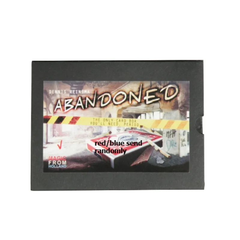 Abandoned Magic Props by Dennis Reinsma & Peter Eggin - Professional Close-up Illusion Gimmicks for Magicians Card Tricks