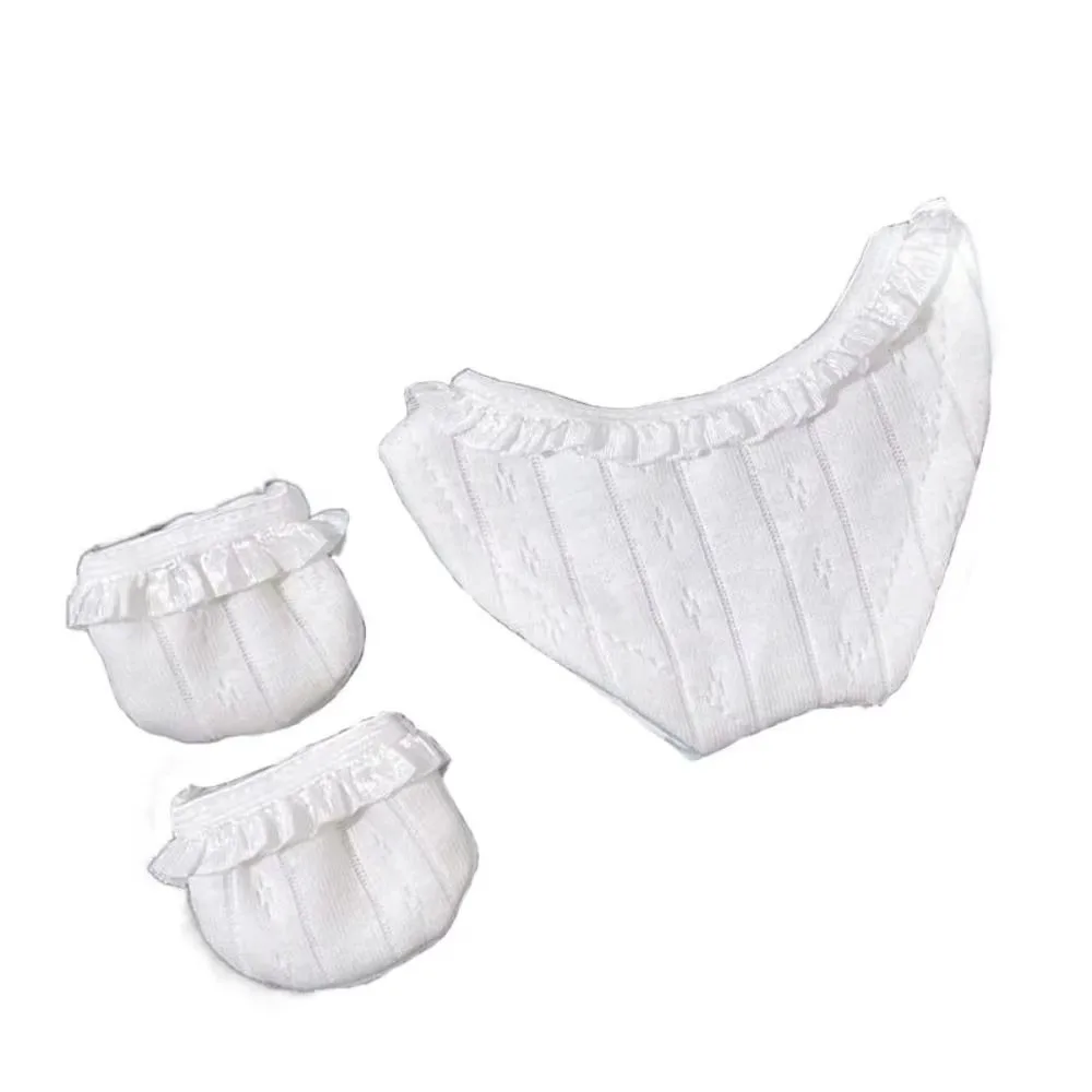 Sous-vêtements 20cm coton poupée vêtements Leggings multicolore coton poupée tenue robe habiller mignon 20cm poupée fleur robe filles