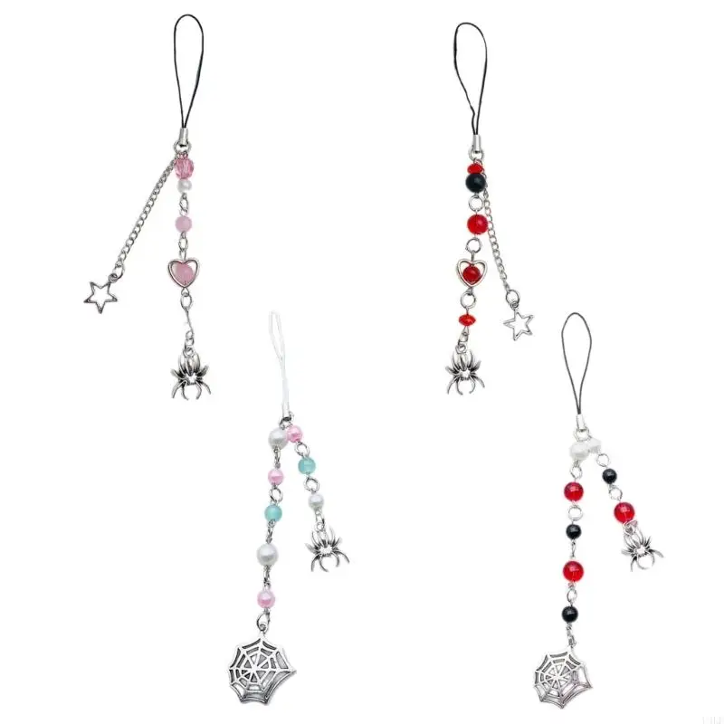 u4lf-элегантный-кулон-для-телефона-из-бисера-подвеска-для-мобильного-телефона-на-Хэллоуин-паутина-брелок-для-ключей