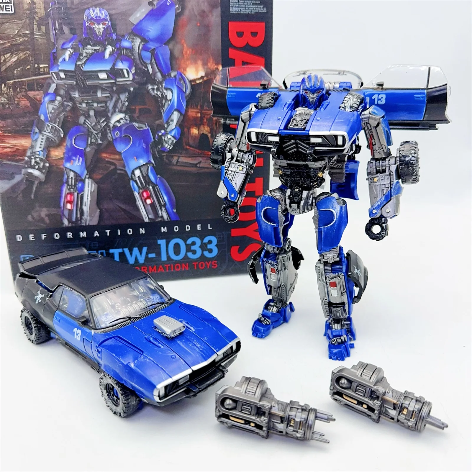 Baiwei transformação TW1033TW-1033 dropkick oversize ko ss46 filme versão figura de ação brinquedo coleção robô brinquedos em estoque