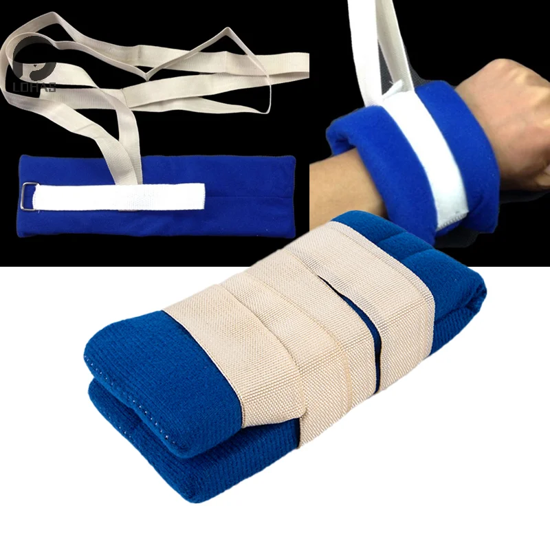 1PC Medical Mobility Aid Binding Band Universal Patients Limbs Restraint Strap Elderly Wrist Ankle Fixation Belt
