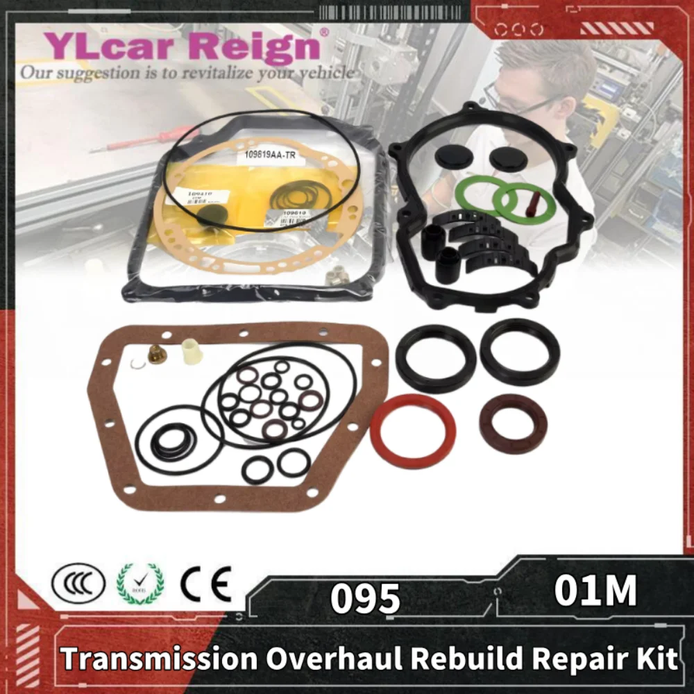 01M VW 095 Automatic Transmission Gearbox Overhaul Rebuild Repair Kit Seals Gasket Fit O-rings OHK for VW Beetle Golf Bora Skoda