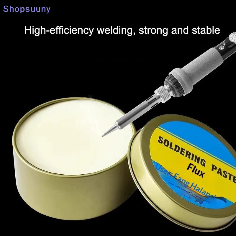 [SU]Solder Paste Flux Battery Rosin Flux Strong Tinning Easy Soldering Yellow Solder Conductive Soldering Iron Lead-free[SU]