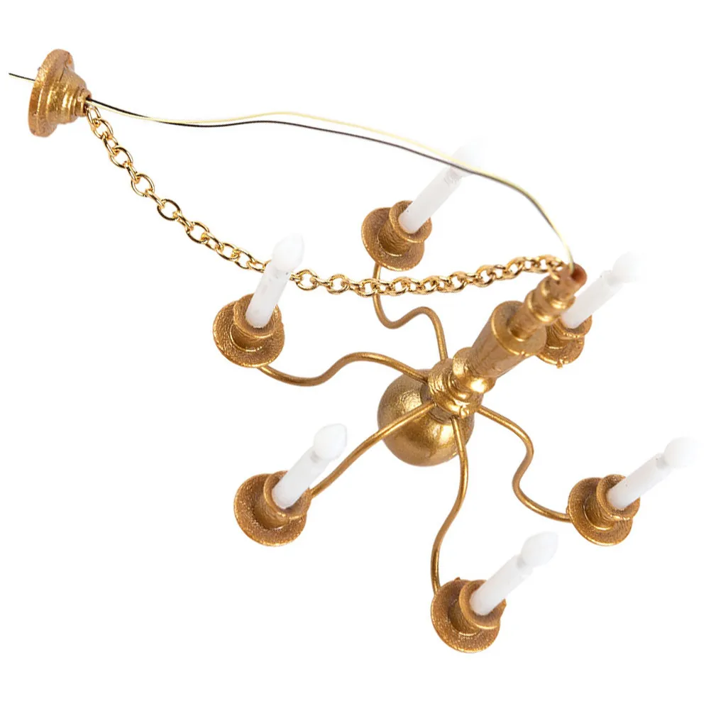 

Miniature Ceiling Lights Compact Hanging Lamp for Mini House Decoration Sand Table DIY Materials Micro Scene Layout