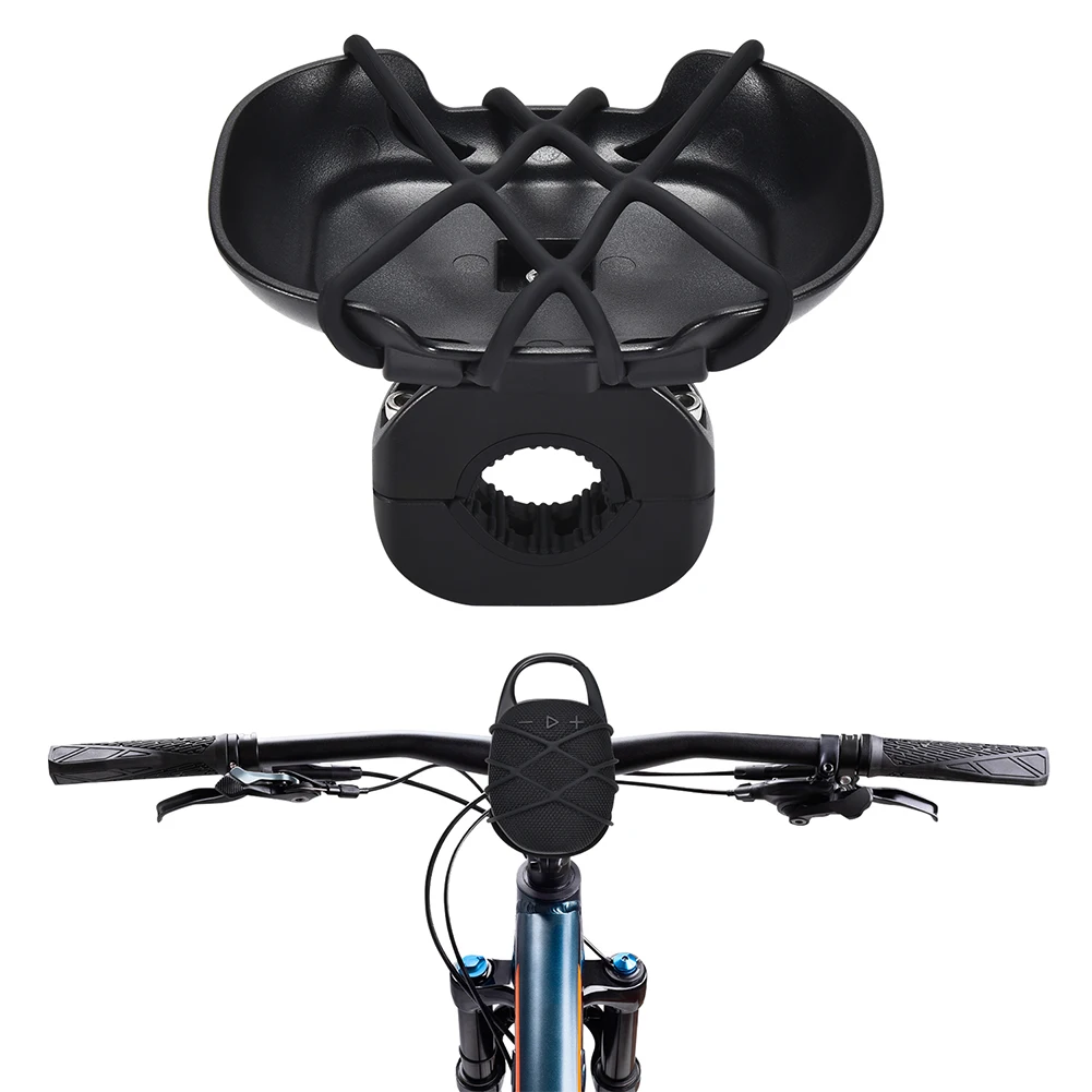 

Bicycle Speaker Holder Adjustable Strap Bicycle Speaker Rack Anti-Slip Bike Handlebar Mounting Bracket for JBL CLIP 5/4 Speaker