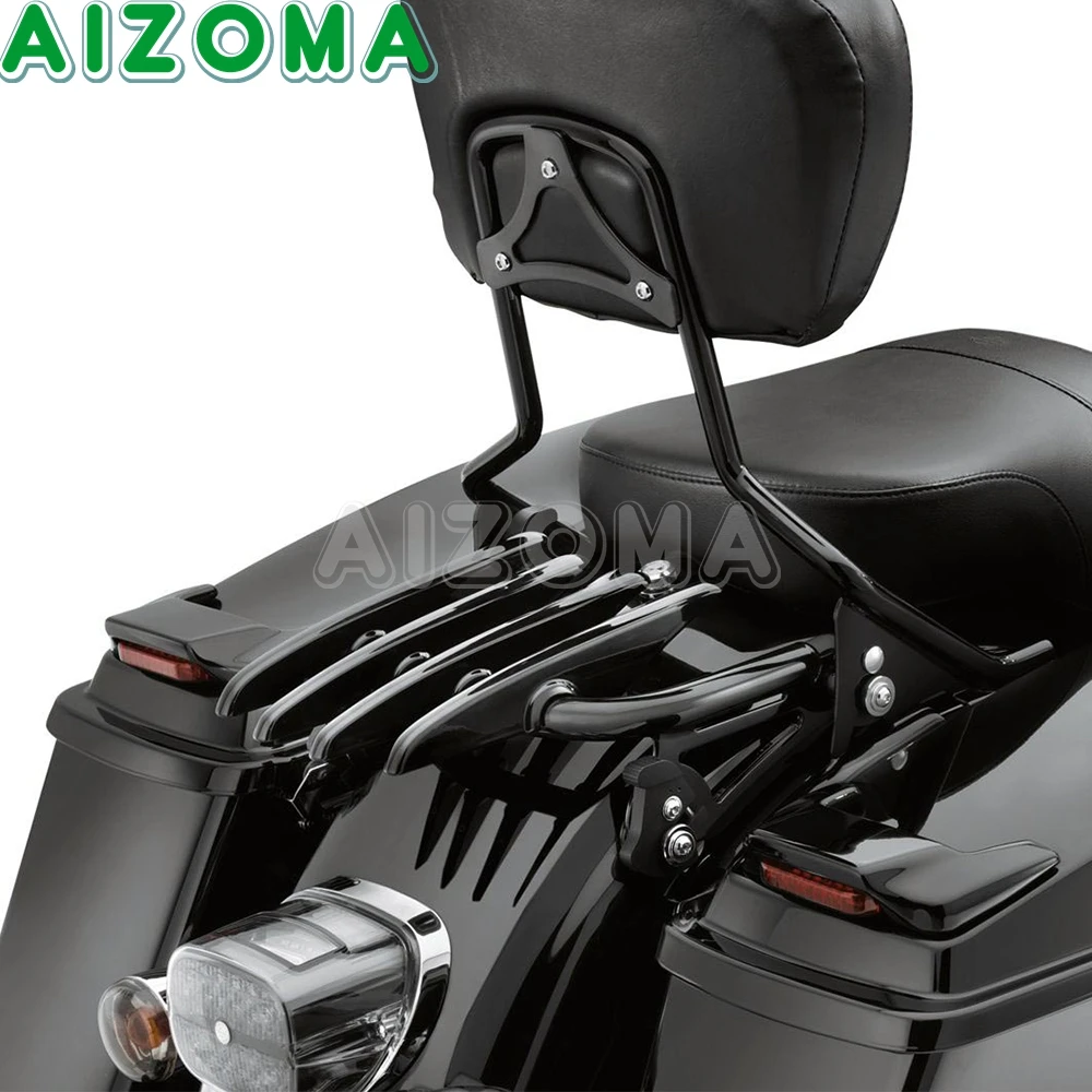 Motorcycle Detachable Two-Up Luggage Back Stealth for Harley Touring CVO Street Road King Glide Special FLHR FLHX FLHRXS FLHXS