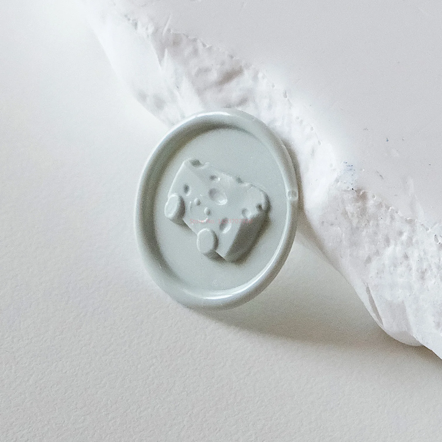 Nova concha selo de cera cabeça de bronze peônia em relevo 3d alívio selo de cera cabeça mental brinquedo diy scrapbook envelope vedação