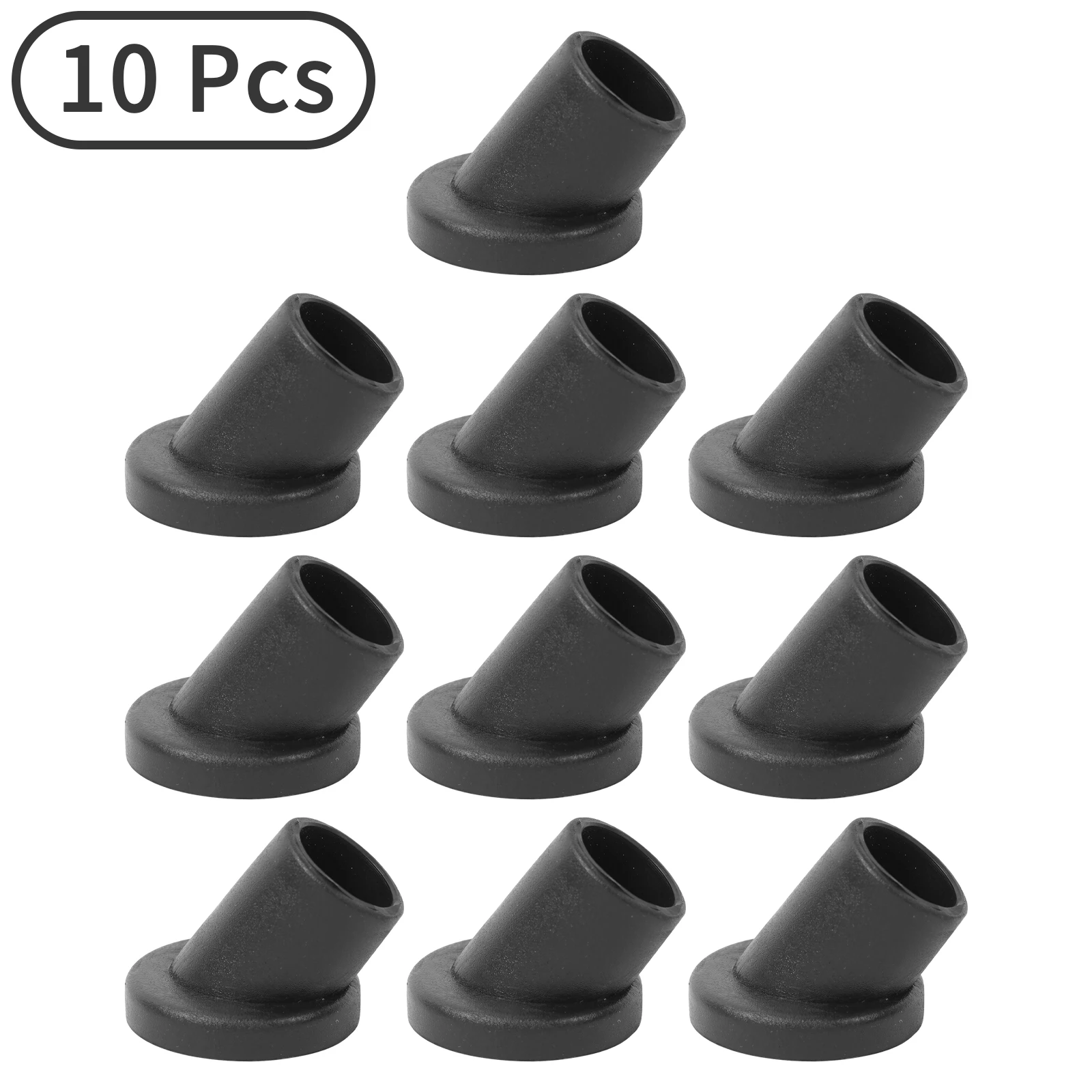 10Pcs Chair Leg Caps Rubber Feet Protector Pads Pipe Cover for Shower Chair Bath Seat Feet Furniture Table Covers Hole Plugs