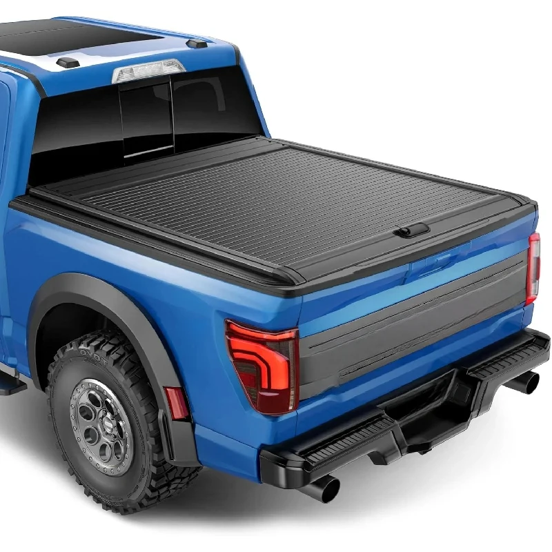 

Waterproof 5ft Aluminium Retractable Roller Shutter Tonneau Cover Pickup Truck Bed 4X4 Accessory