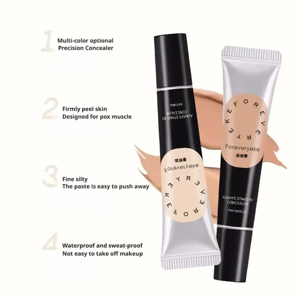 Korektor Foreverkey Multi-Purpose Always Stand By, naturalnie lekki, odporny na pot, trwały, nieblaknący, do makijażu oczu i twarzy.