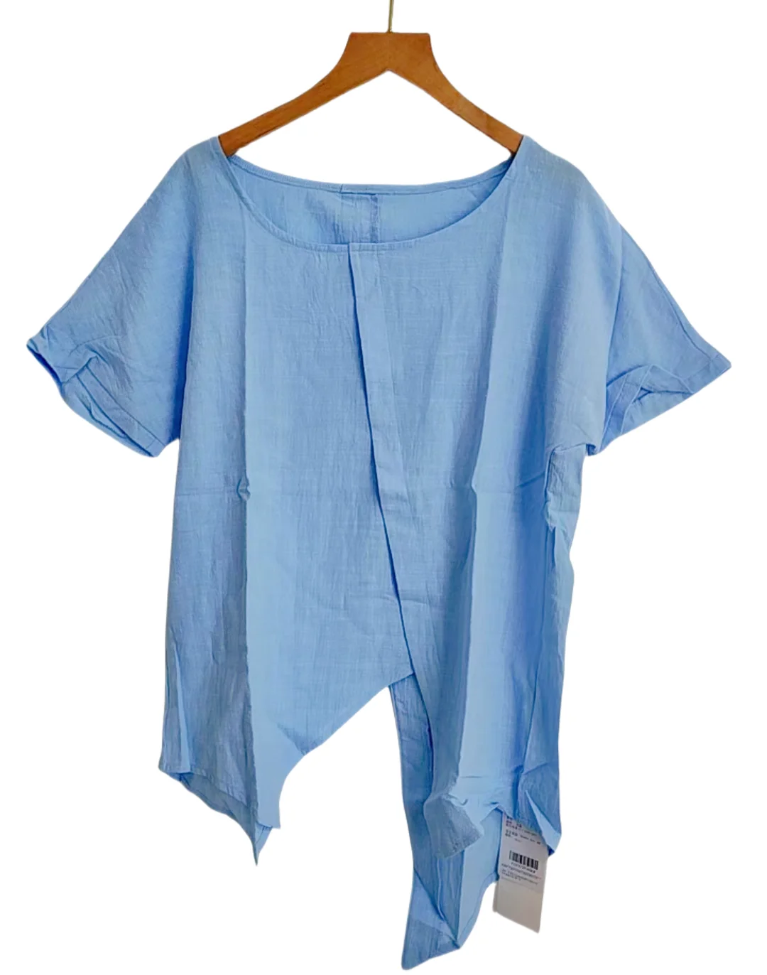 

Shirt 2024 New Fat MM Fashion Solid Color Large Size Pullover Simple and Loose Versatile Slim Short sleeved Shirt for Women